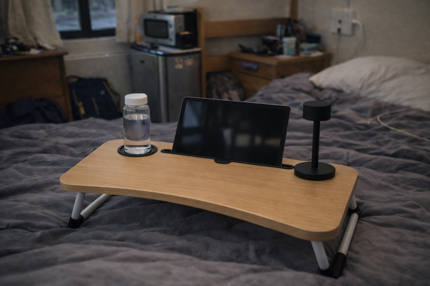 DormDesk™ – Portable Bed Desk for Studying & Laptop Use